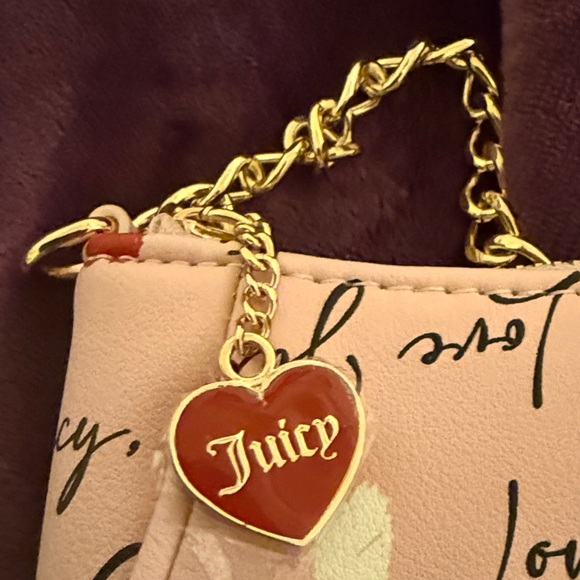 Juicy Couture Pink Heart Shoulder Bag - Picture 4 of 6